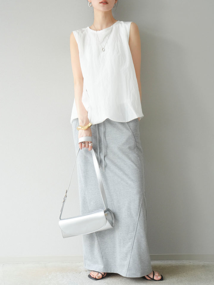 [SET] 毛衣長裙+毛衣長裙（2件套）