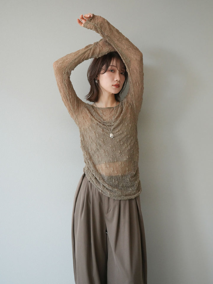 [予約]シアーレーストップス/カーキ