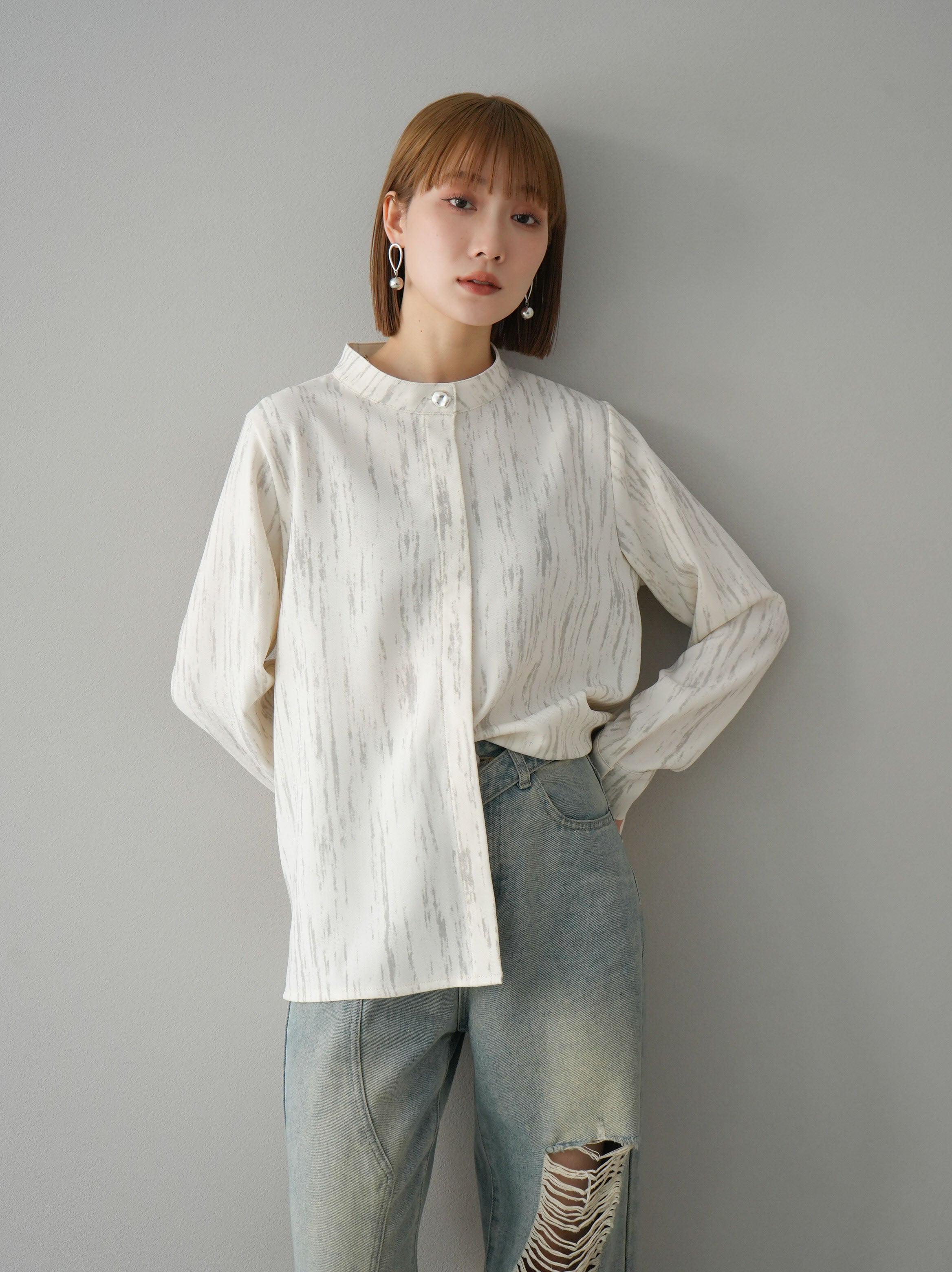 ovy daydream ネルシャツ アイボリーカラー ovy daydream ネルシャツ アイボリーカラー Daydream チェック柄