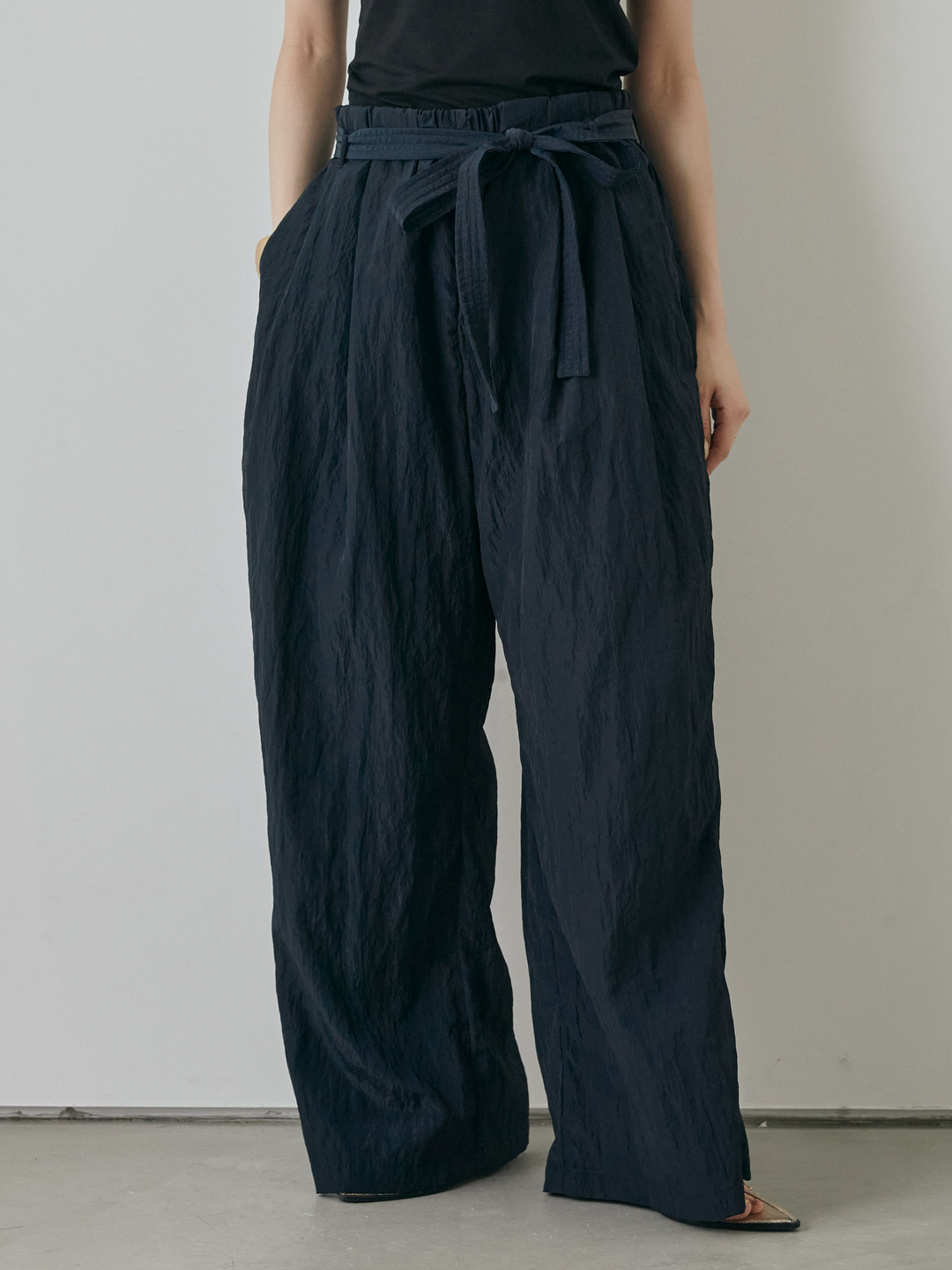 [預購] 尼龍洗衣機休閒褲/海軍藍