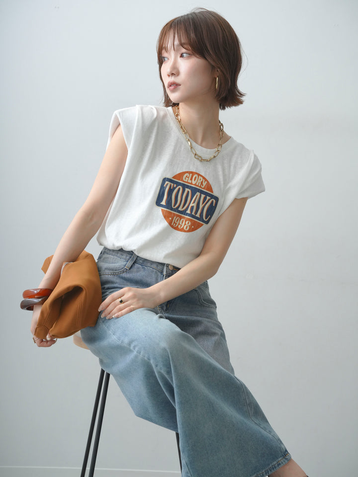 [SET]ヴィンテージロゴドロストTEE+選べるアクセセット(2set)