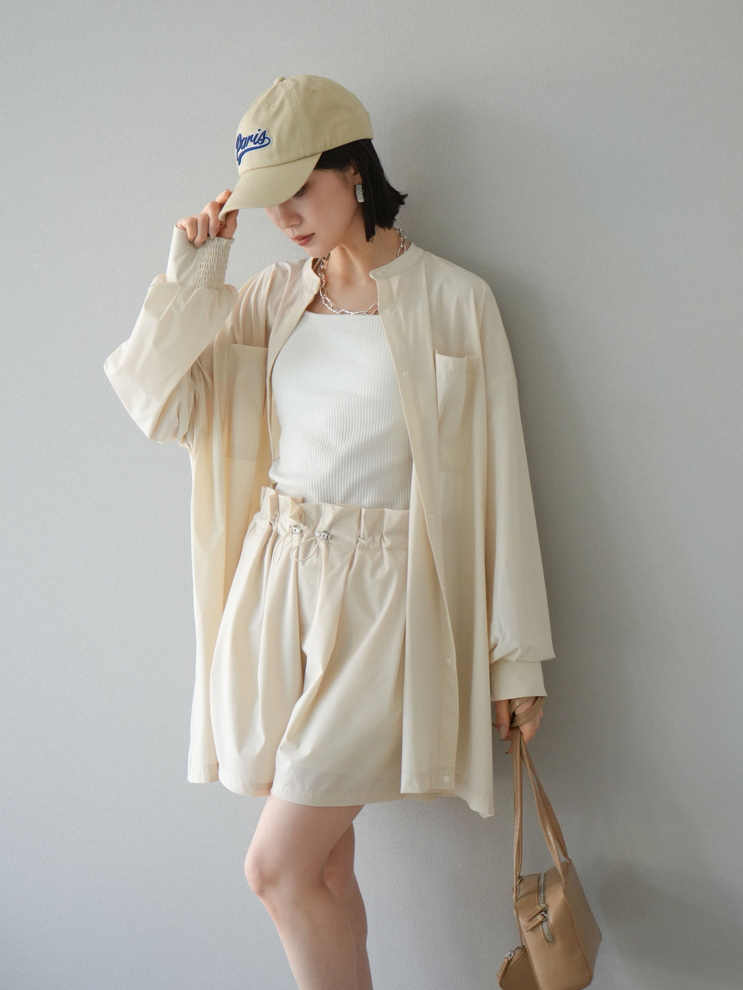 [套裝] ICE TOUCH 2WAY 外套 + ICE TOUCH 荷葉邊褶皺短褲 (2 套)