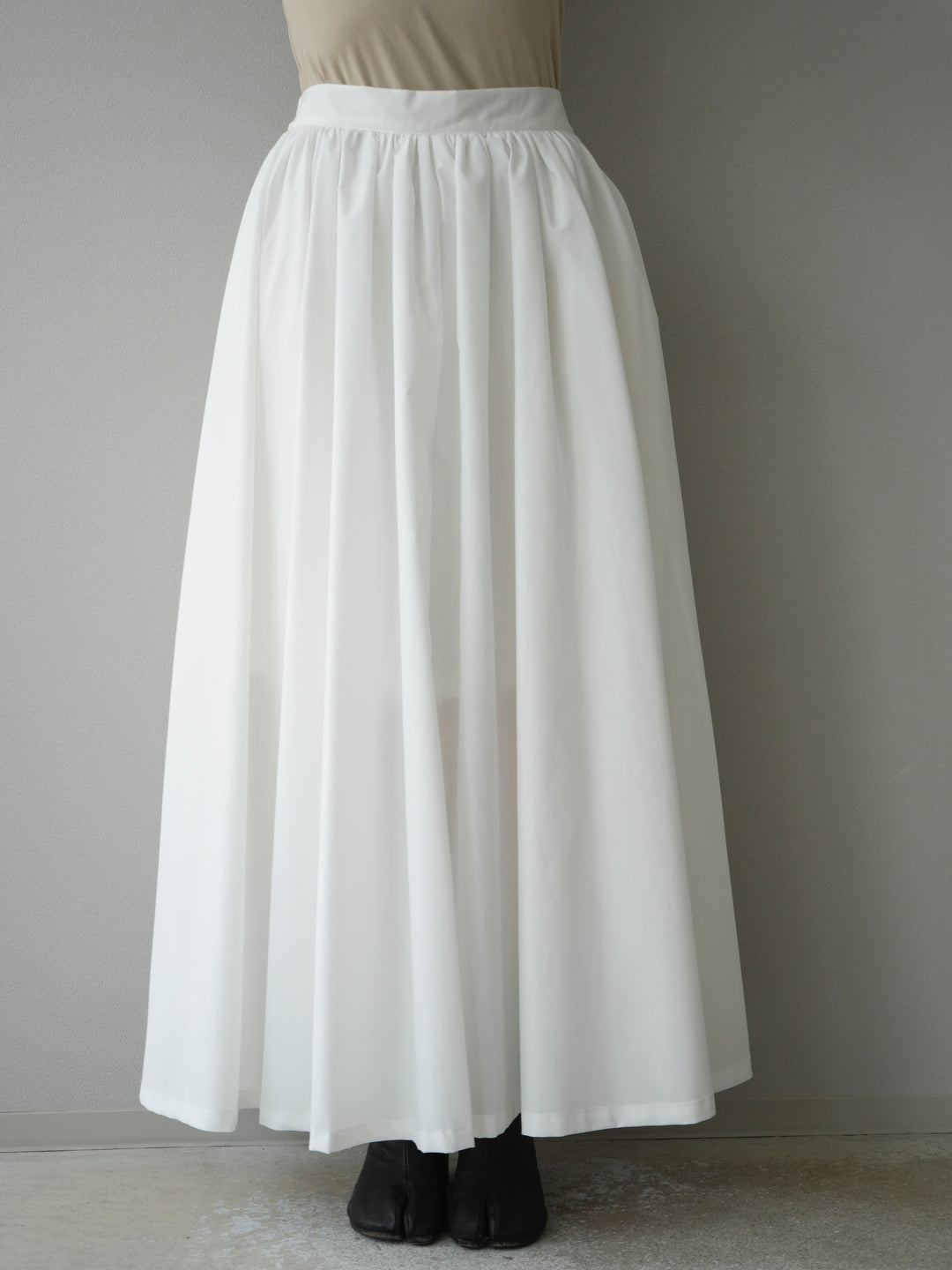 [予約]ブロードボリュームスカート/オフ