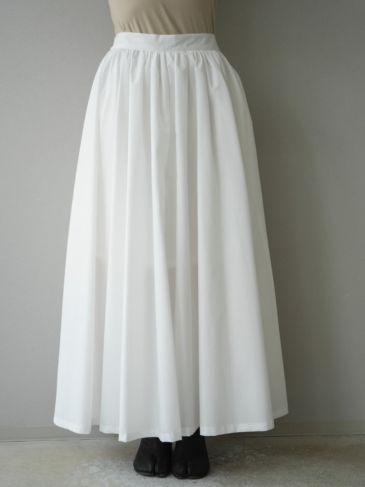 [予約]ブロードボリュームスカート/オフ