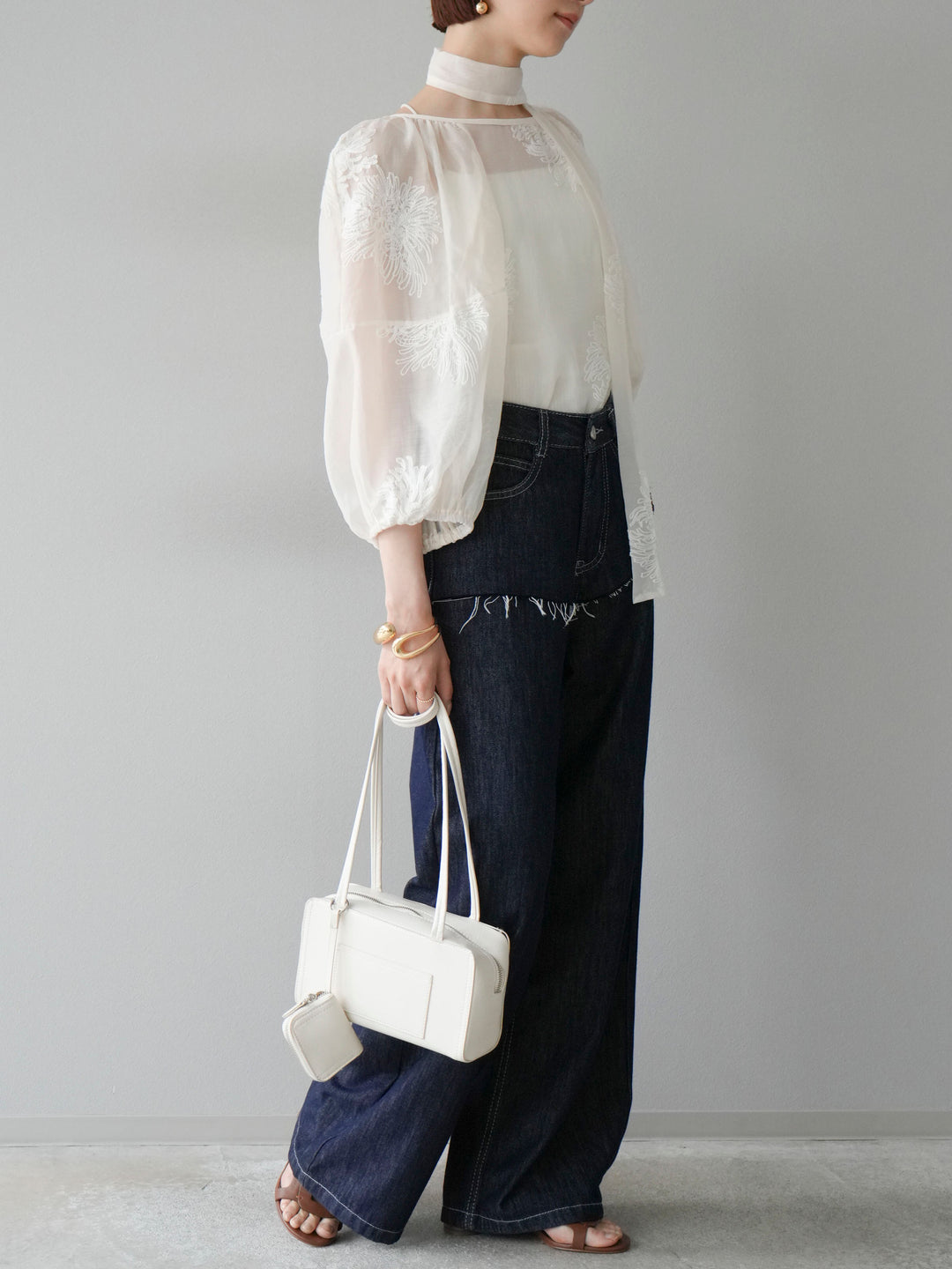 【預購】提臀牛仔褲/深藍色