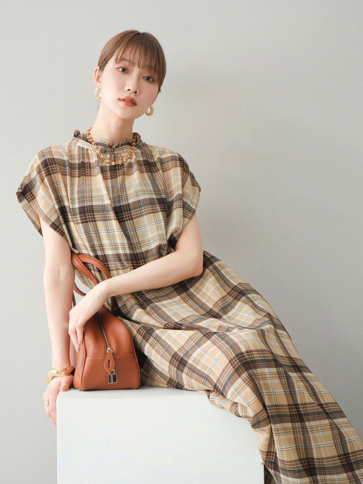 [予約]オーバルボストンバッグ/ブラウン