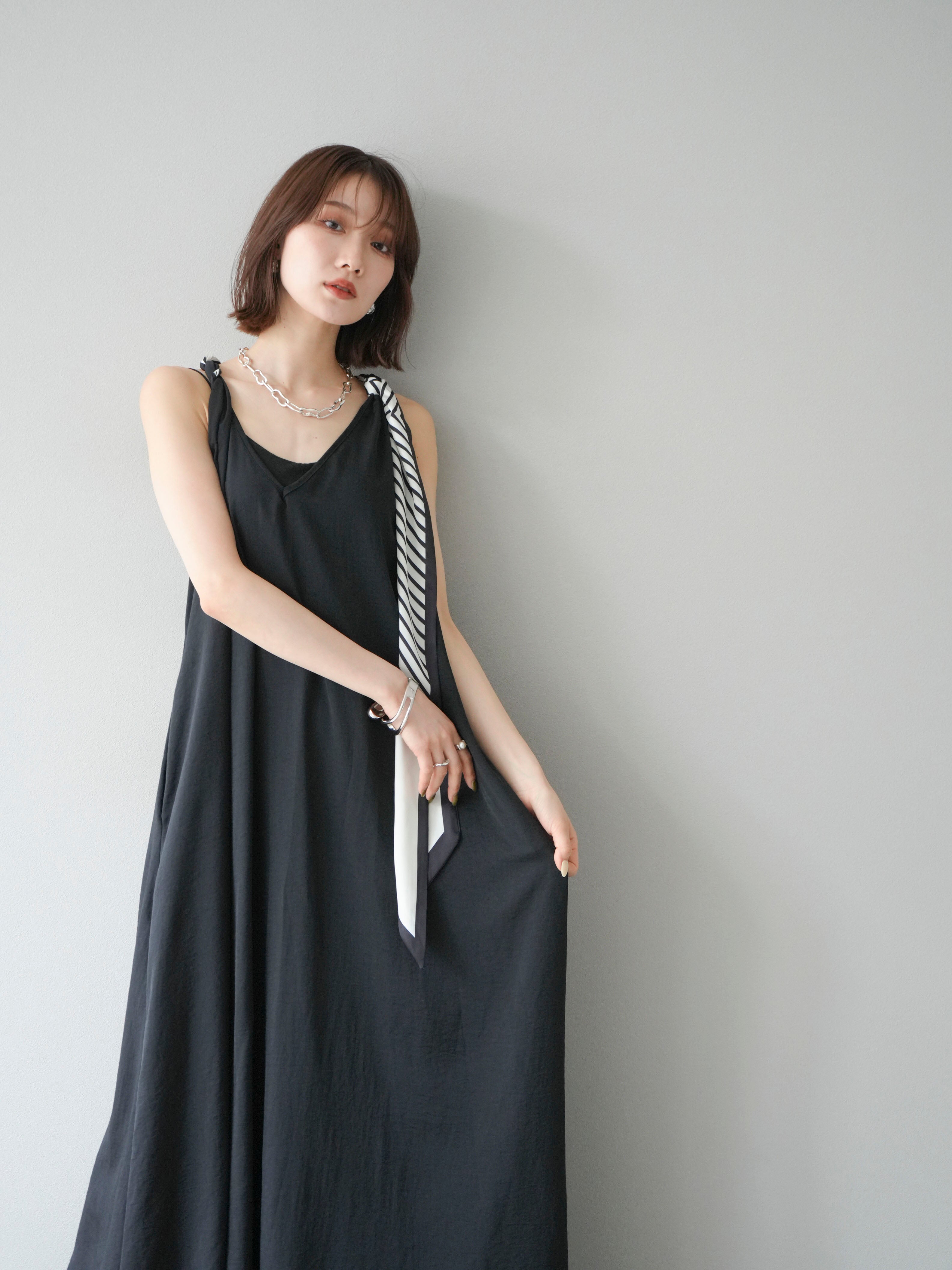 lumignon ルミニョン ワンピ ブラック ルミニョン Lumignon pocket fur