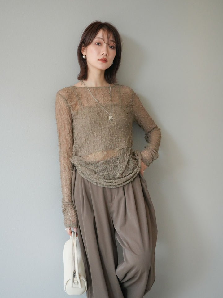 [予約]シアーレーストップス/カーキ