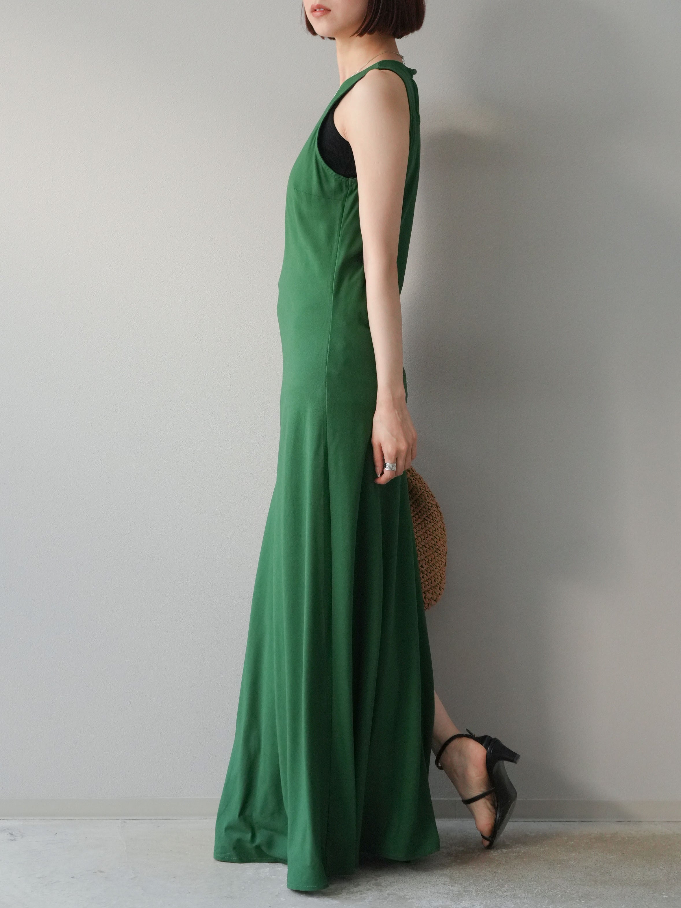 ⭐︎JUN & ROPE 新品 ノースリーブワンピース ライトグリーン ゴルフ ⭐︎JUN & ROPE 新品 ノースリーブワンピース ライトグリーン