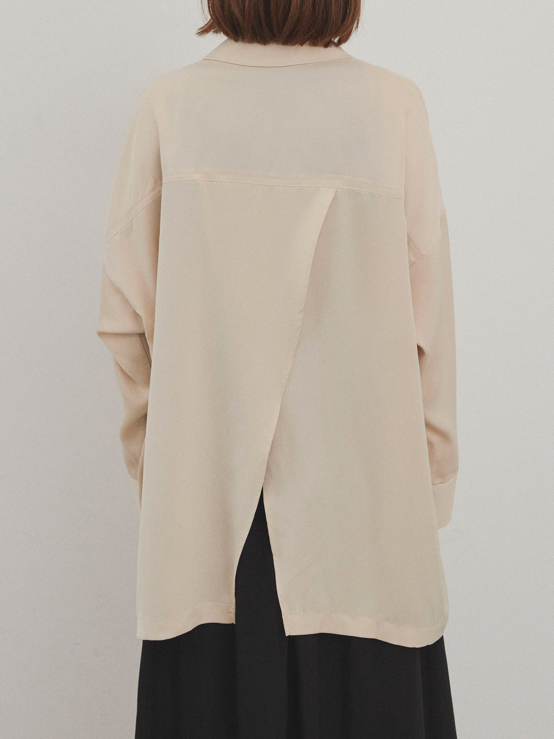 [予約]マットサテンジャケット/シャンパンベージュ