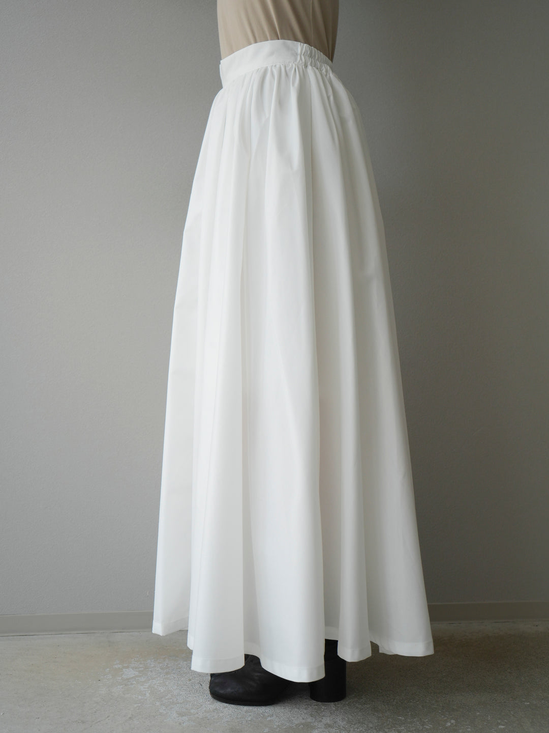 [予約]ブロードボリュームスカート/オフ