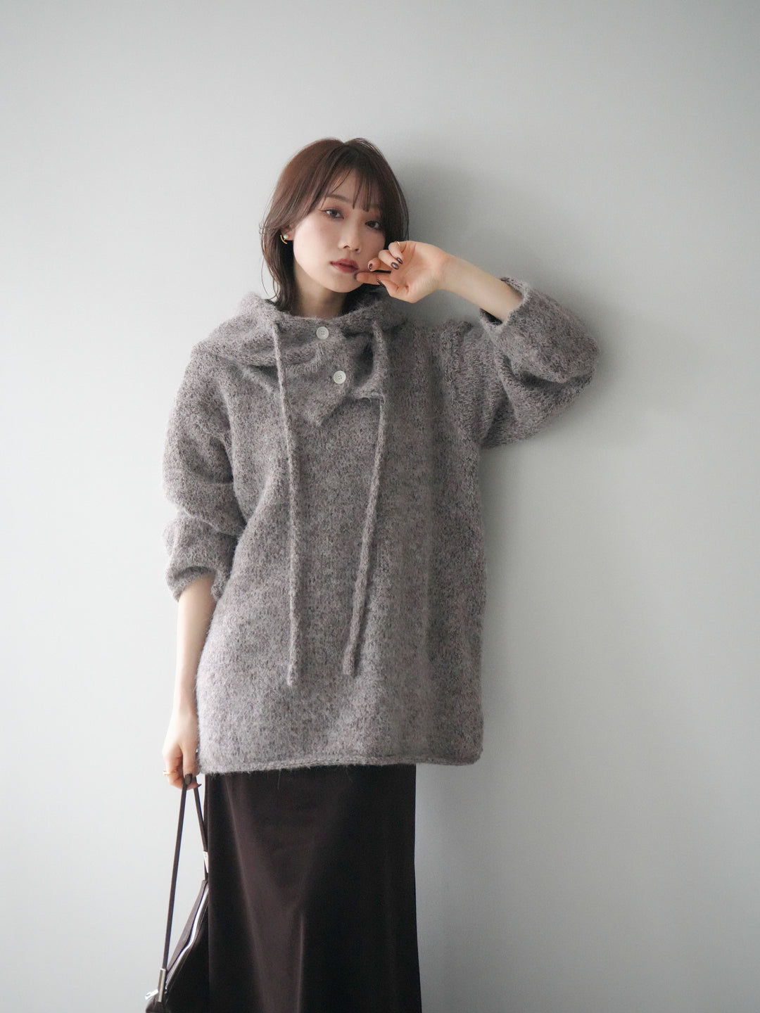 [SET]バラクラバSETニットプルオーバー+選べるアクセセット(2set)