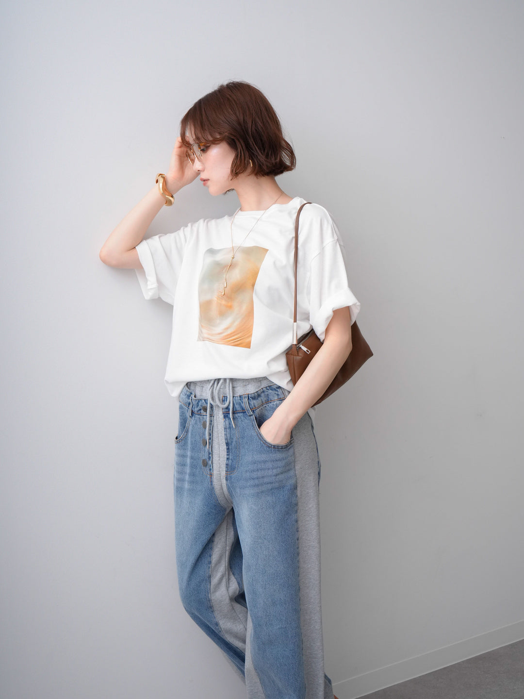 [予約]ニュアンスフォトTEE/marble1