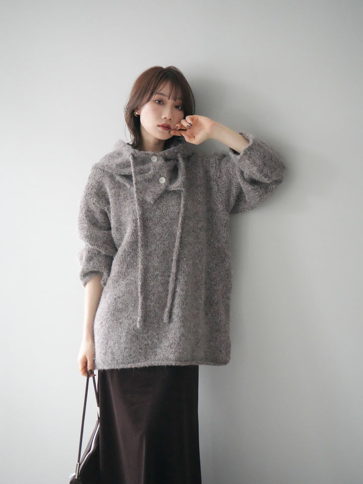 [SET]バラクラバSETニットプルオーバー+バラクラバSETニットプルオーバー(2set)