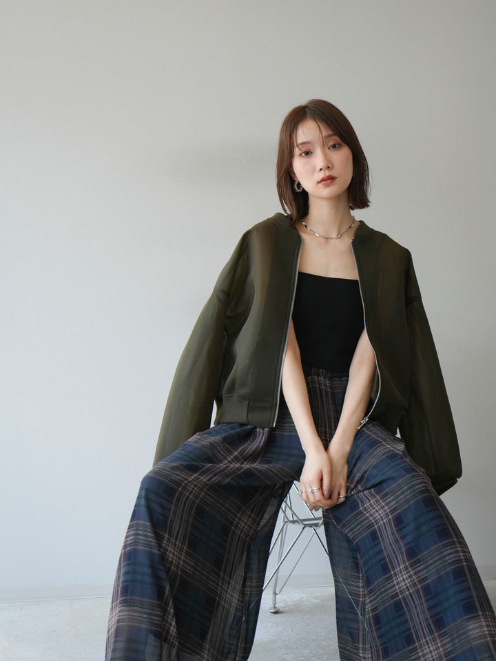 [予約]シアーダンボールボリュームスリーブMA-1/カーキ