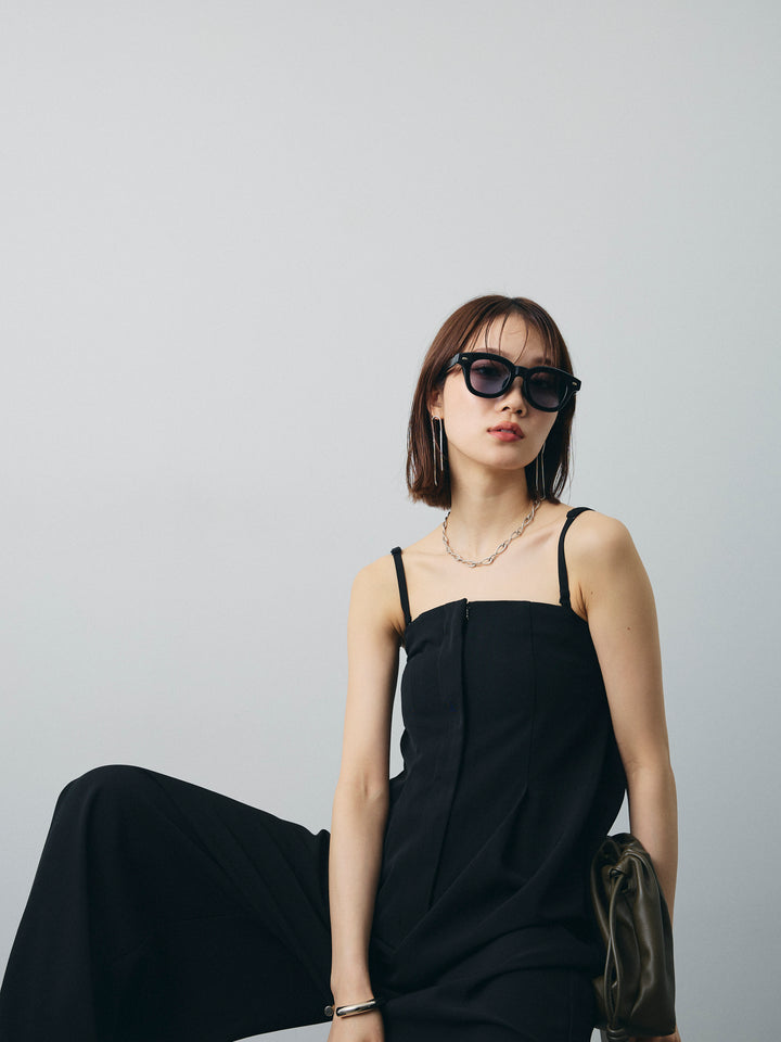 [予約]ベアキャミロンパース/ブラック