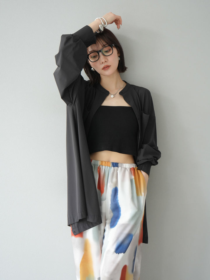 [予約]ICE TOUCH ２WAYオーバーシャツ/ブラック