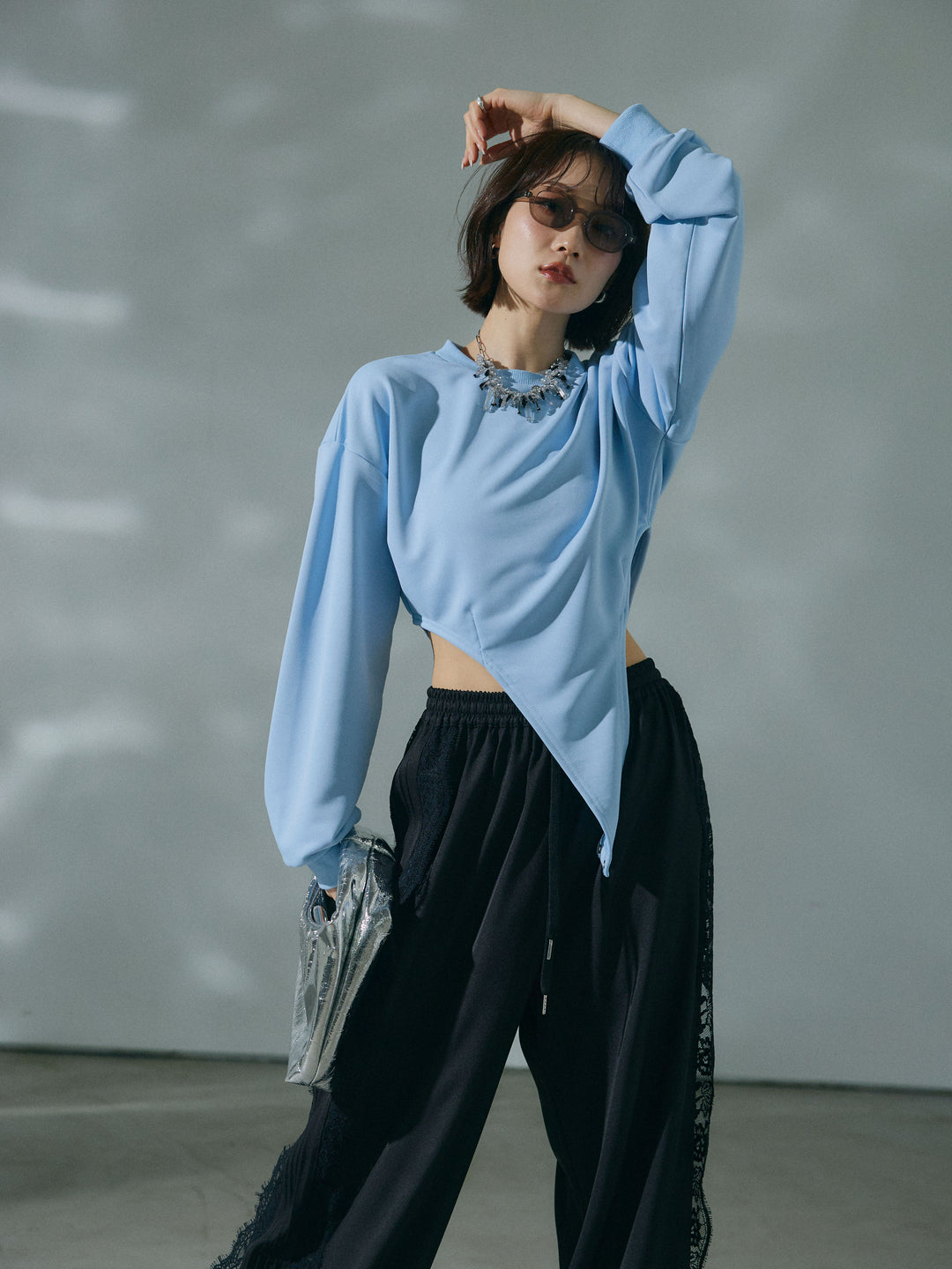 【Allure】[SET]スウェットボディスーツ+スウェットボディスーツ(2set)