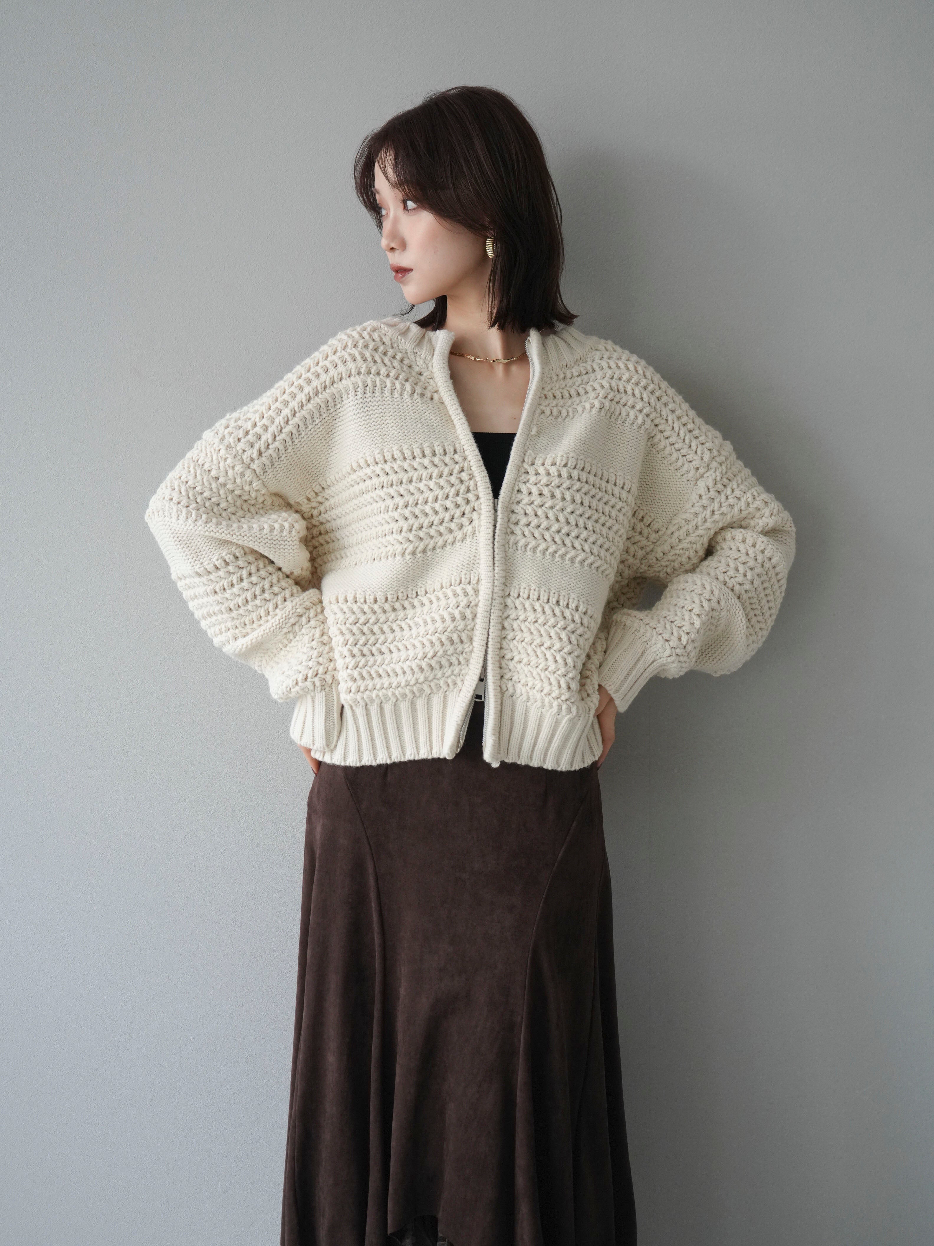 VANケーブルニット・カ-ディガン fifth カーディガン ケーブルニットカーディガン : ZOZOTOWN Yahoo!店