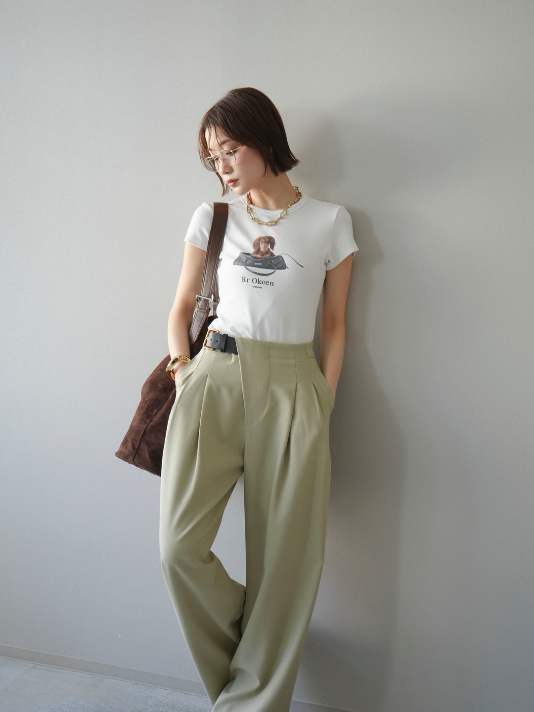 [予約]ドッグコンパクトTEE/offwhite