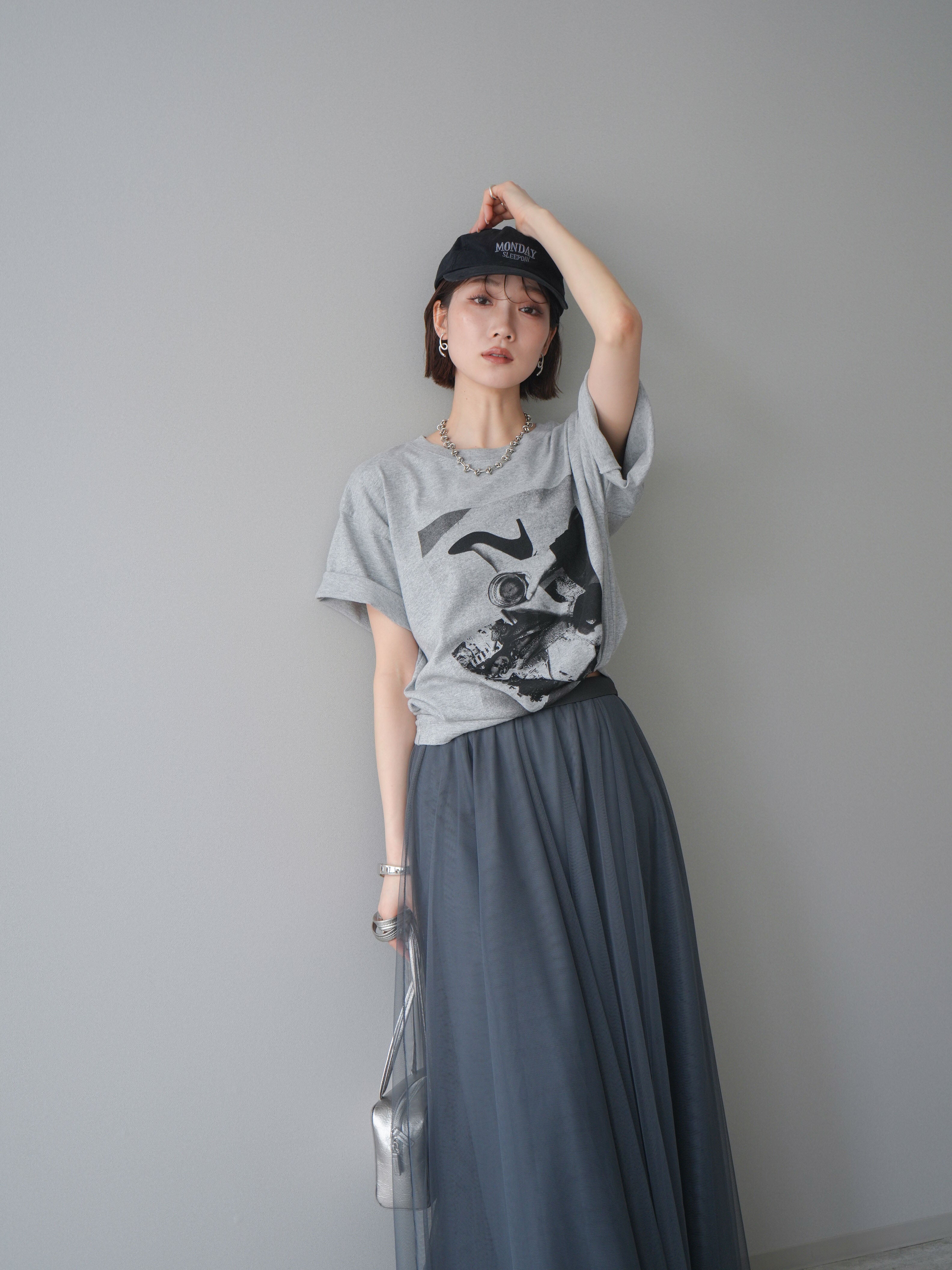 予約]モノクロフォトTシャツ/mokugray1 – Lumier