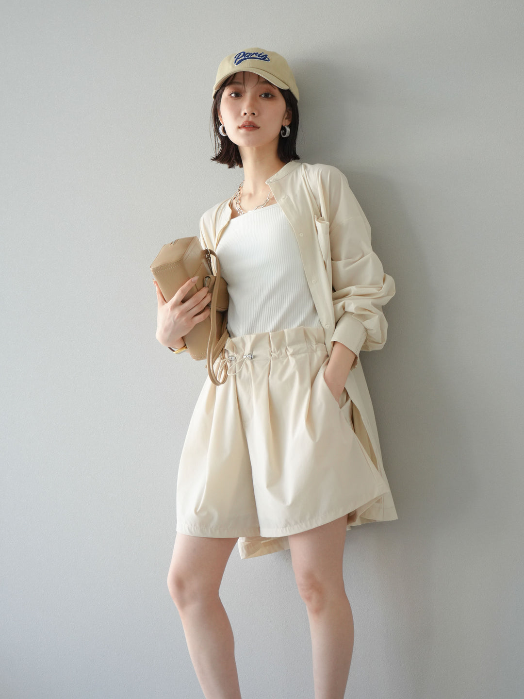 [套裝] ICE TOUCH 2WAY 外套 + ICE TOUCH 荷葉邊褶皺短褲 (2 套)