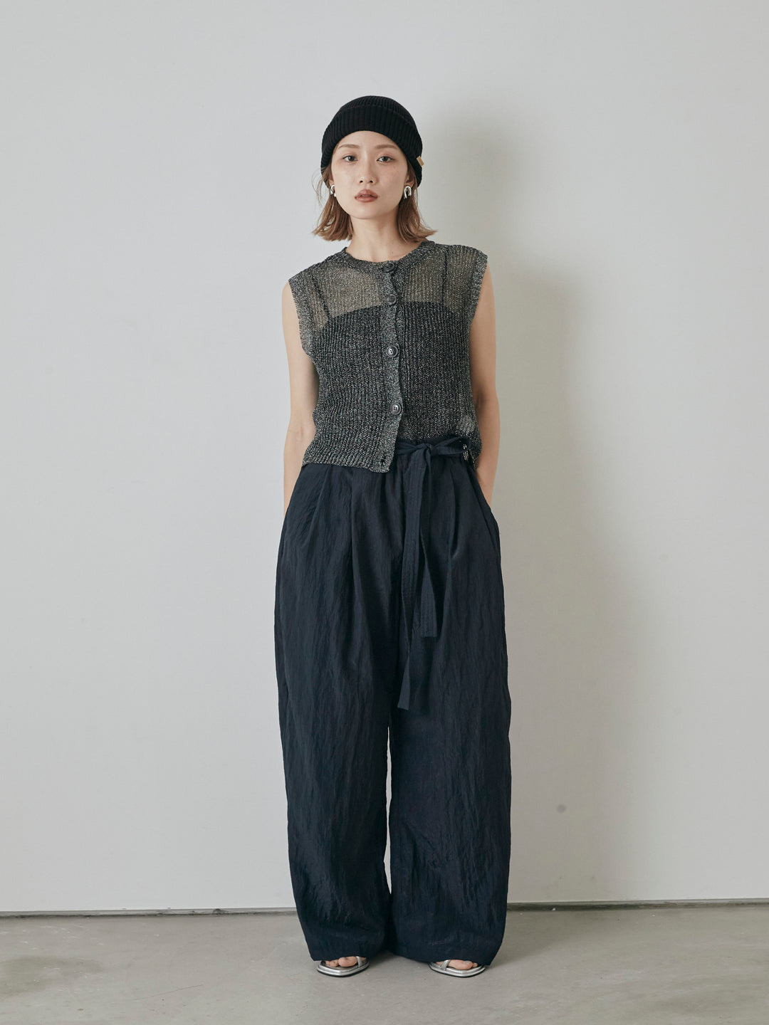 [預購] 尼龍洗衣機休閒褲/海軍藍