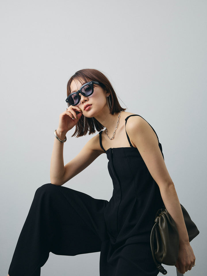 [予約]ベアキャミロンパース/ブラック