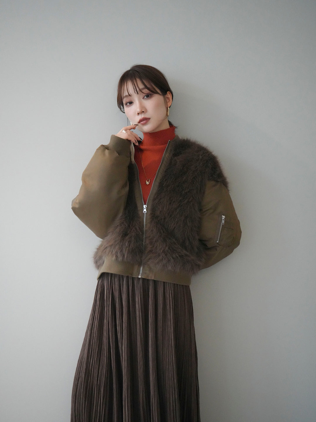 [予約]ファードッキングMA-1/brown