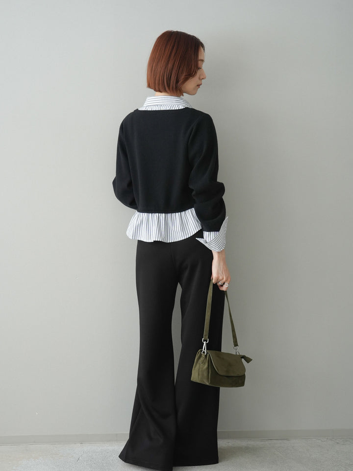 [SET]イージーポンチワイドパンツ+イージーポンチワイドパンツ(2set)