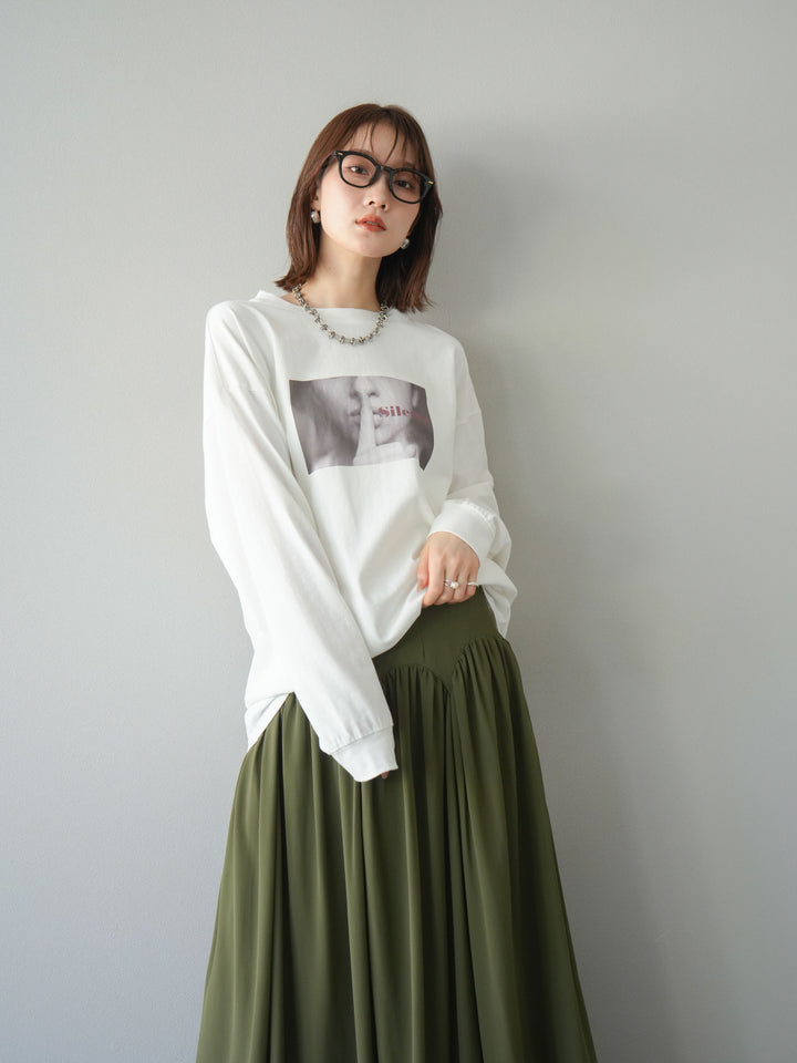 [予約]ウーマンプリントBIGロンT/オフ1