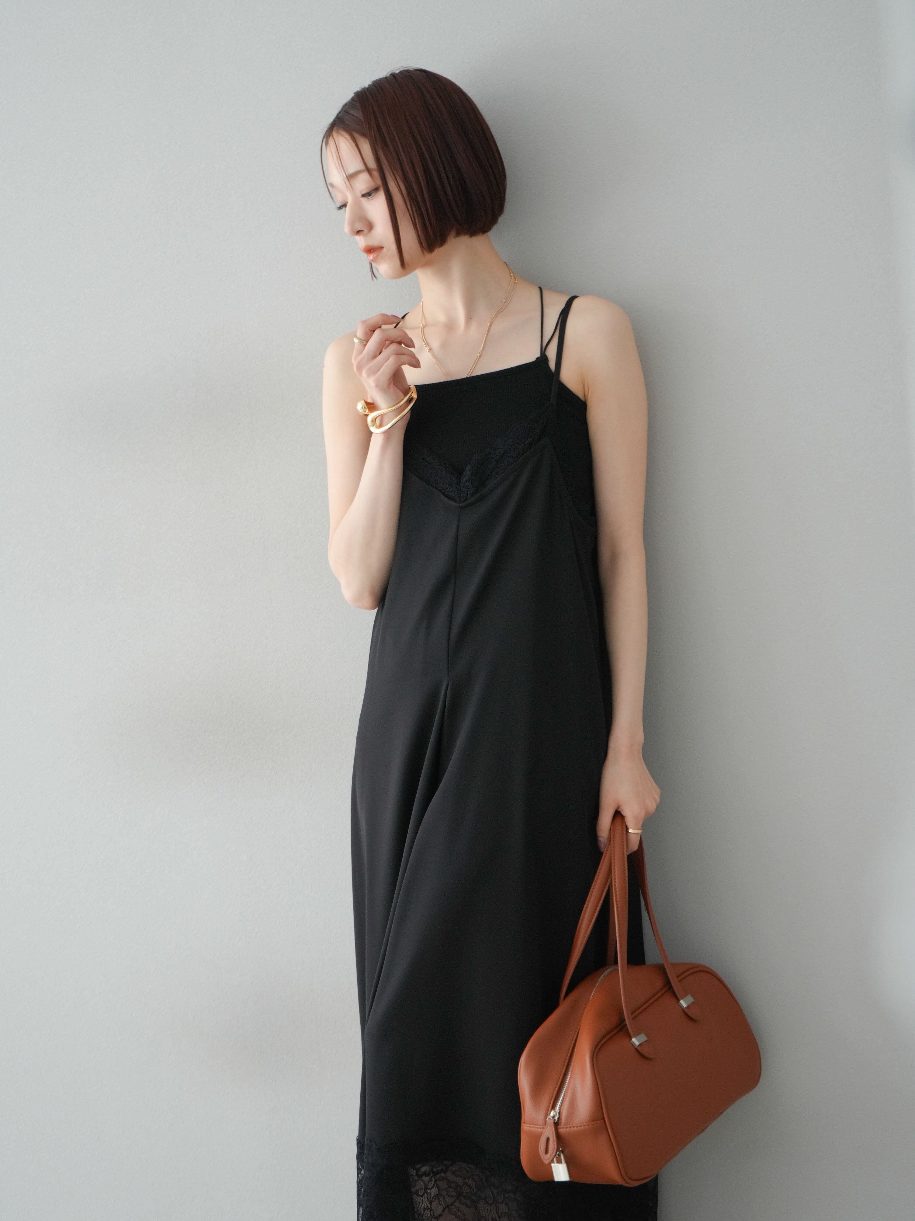 TELOPLAN Ying Dress バルーンキャミワンピース ブラック F セール】Ying Dress（ワンピース）｜TELOPLAN（テーロプラン）の