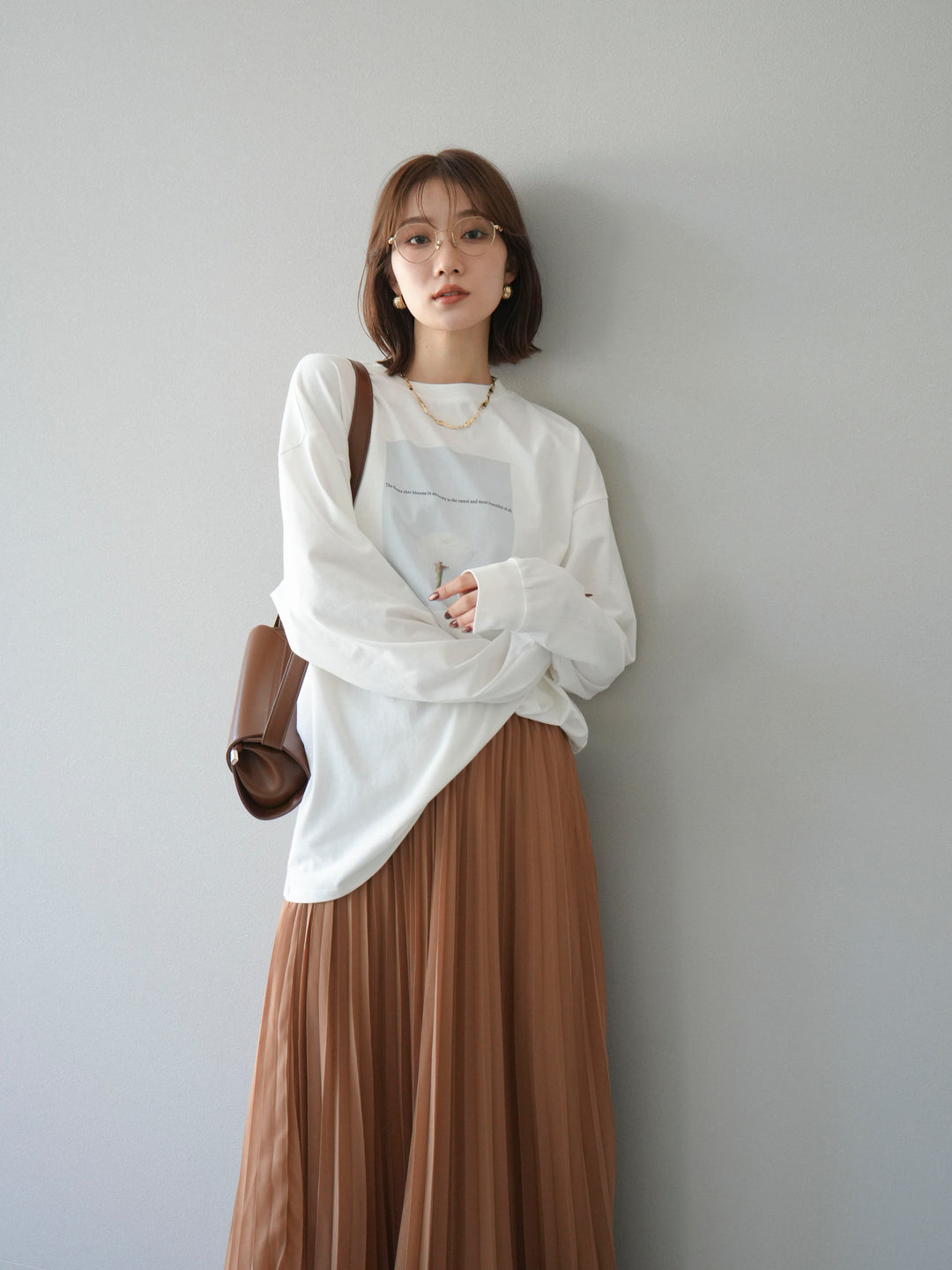 [予約]フラワーフォトプリントBIGロンT /オフ2