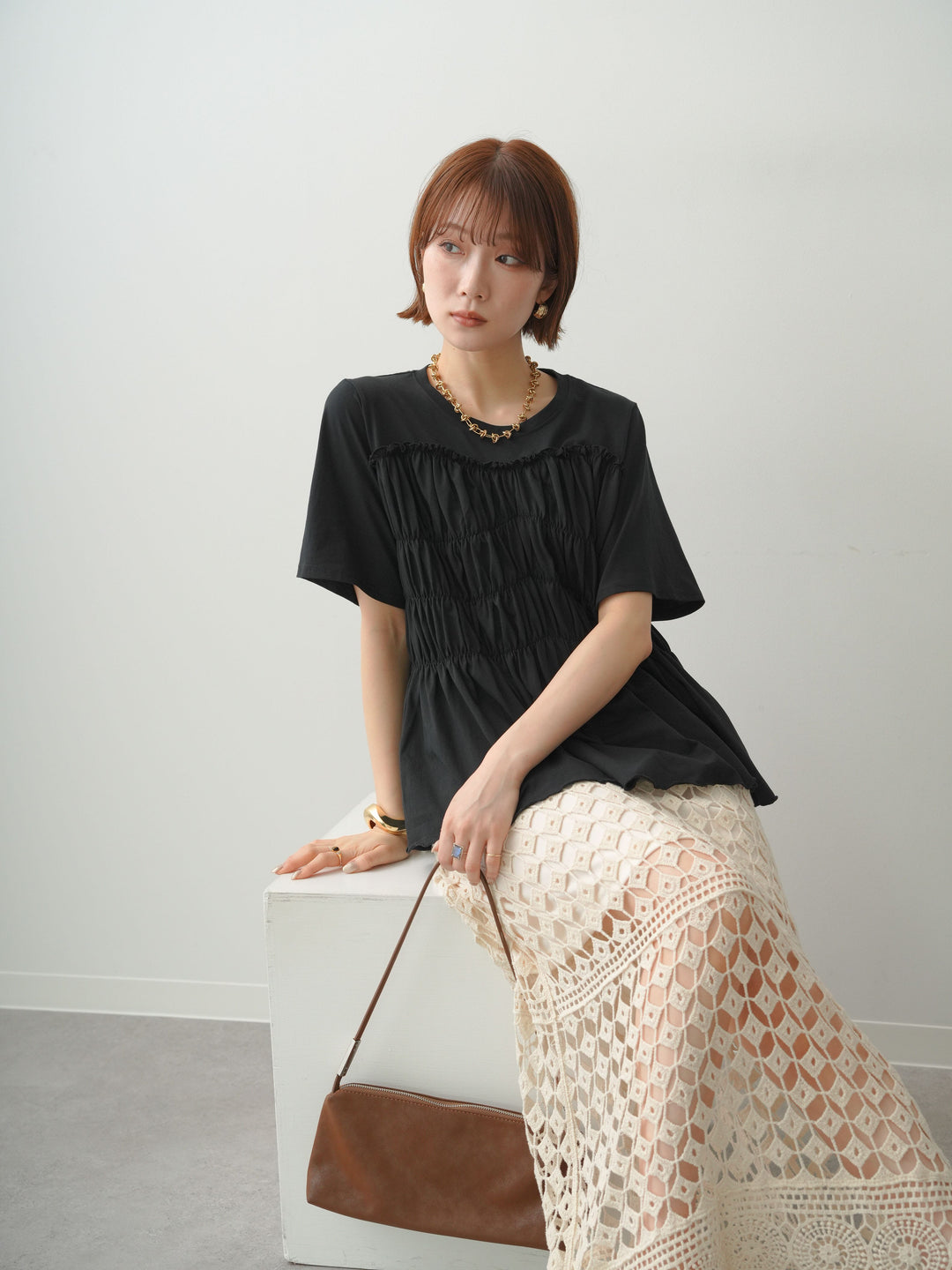 [SET]クールタッチシャーリングTEE+クールタッチシャーリングTEE(2set)