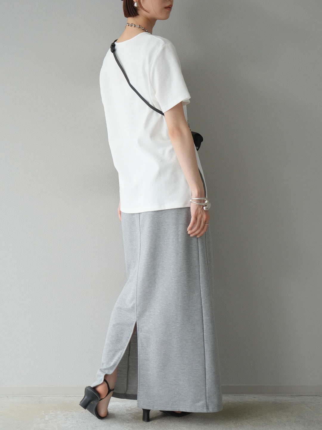 [SET] 毛衣長裙+毛衣長裙（2件套）