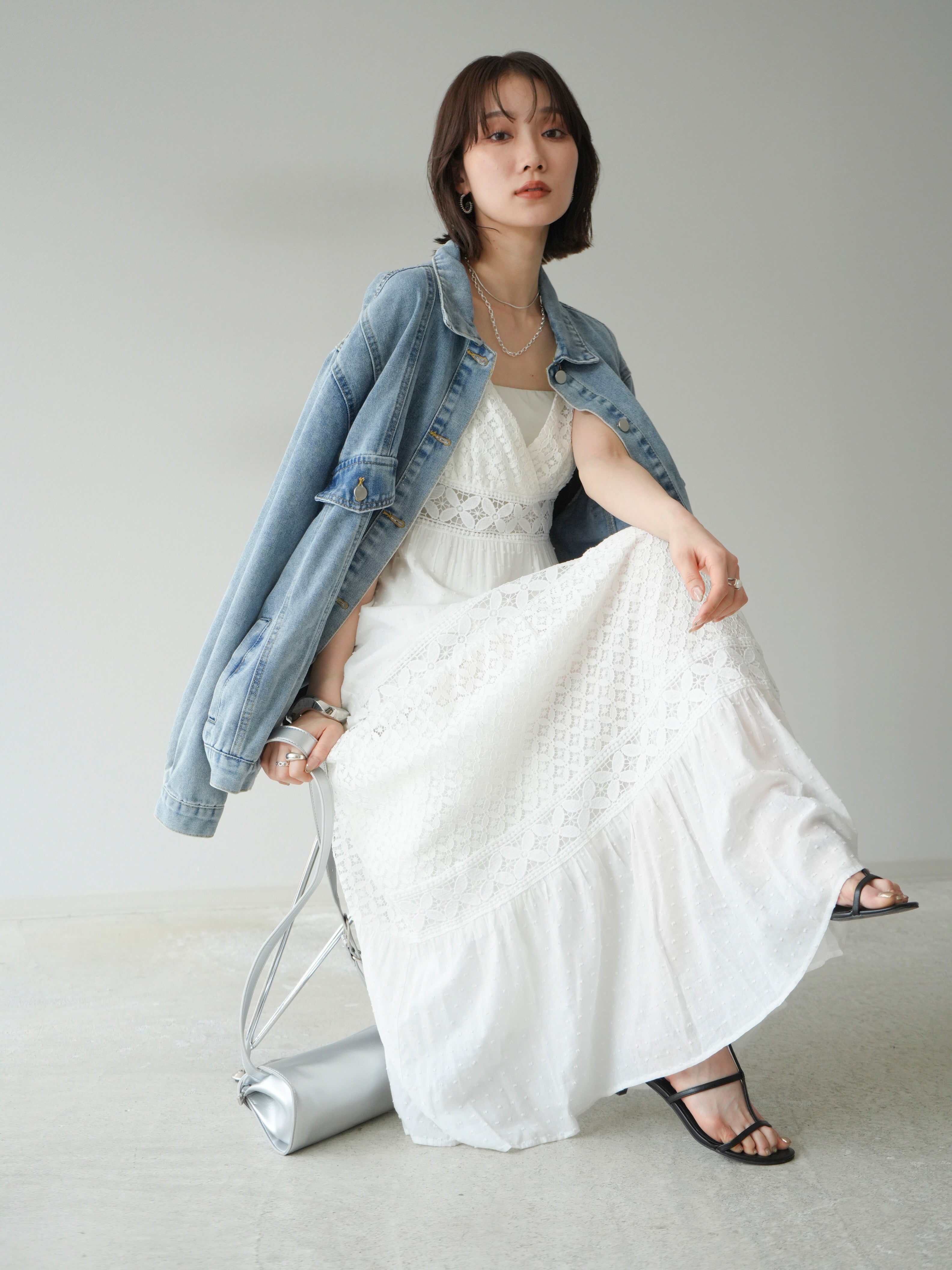 petite LULU キャミワンピース ホワイト MD blog｜petite LULU 23SS アイテムのご紹介！｜EDIT. FOR LULU