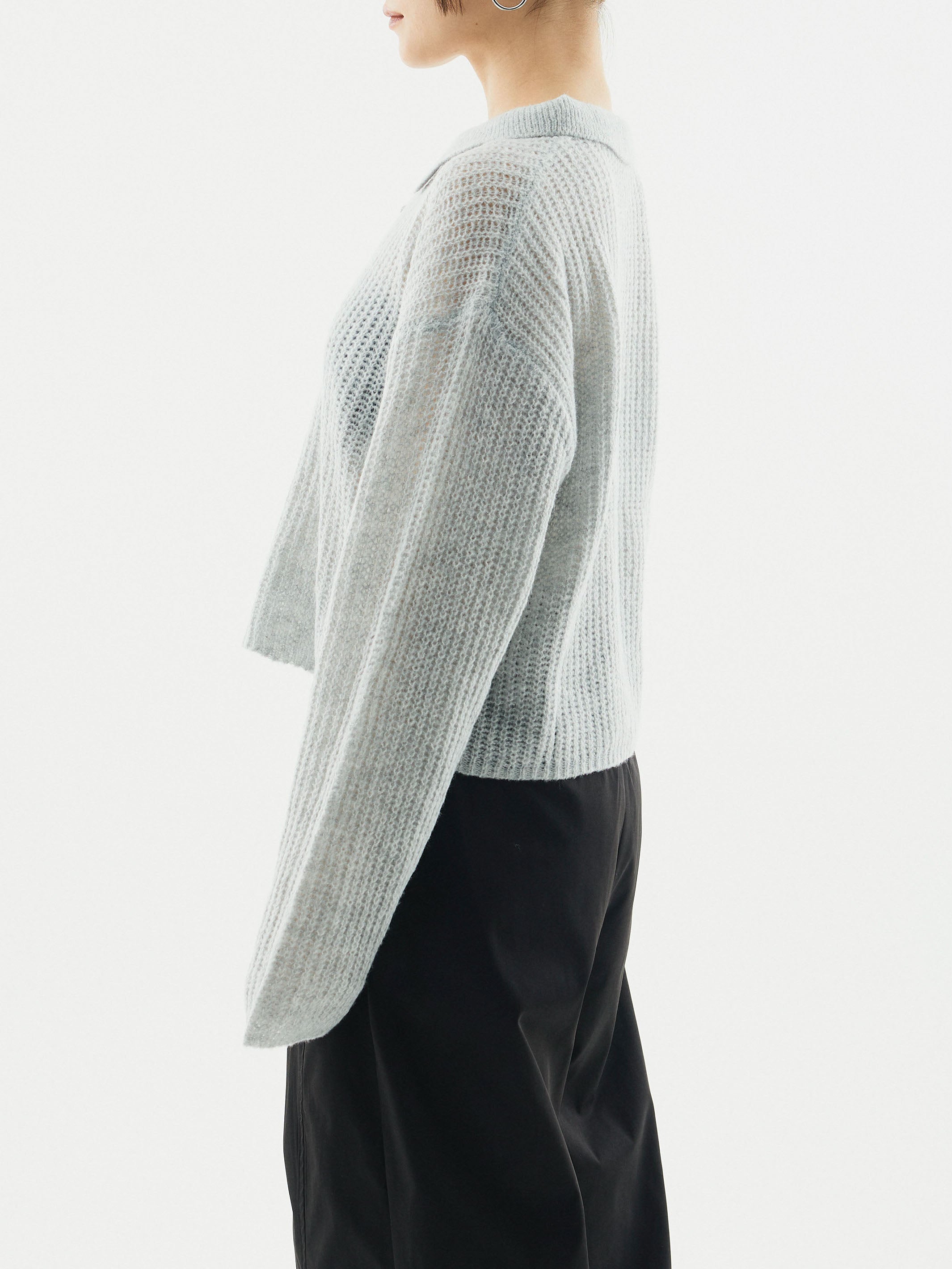 【美品】Alors paris レベッカ　グレー　1サイズ Si-Si-Si スースースー フレア スカート “FLARE SKIRT” 2023-aw071-ma