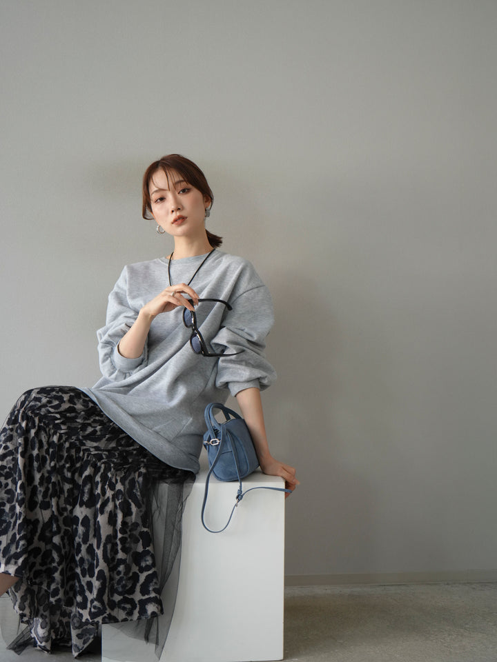 [SET] Sweat Docking 動物印花層疊連身裙 + 可選飾品套裝（2 套）