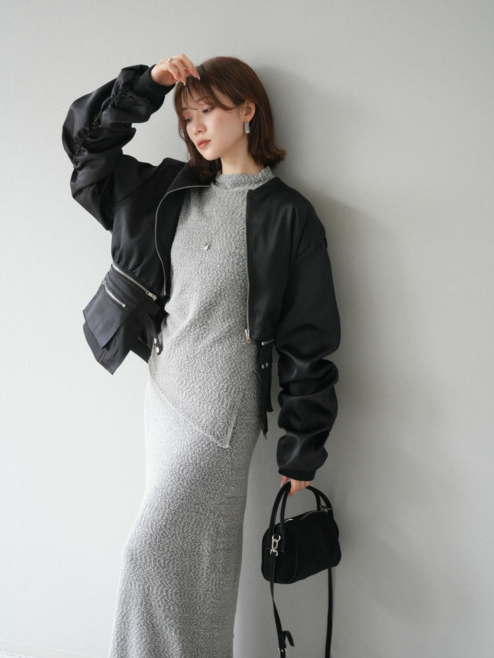 [予約]2WAYデザインMA-1/ブラック