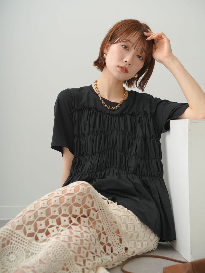 [SET]クールタッチシャーリングTEE+選べるアクセセット(2set)