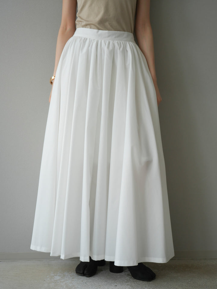 [予約]ブロードボリュームスカート/オフ