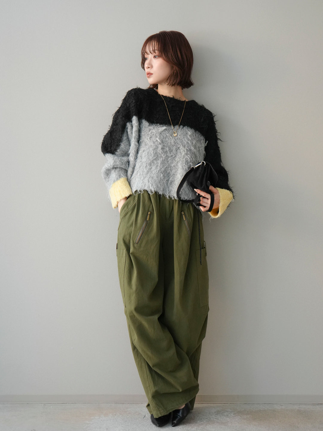 [予約]コットンタックループパンツ/khaki