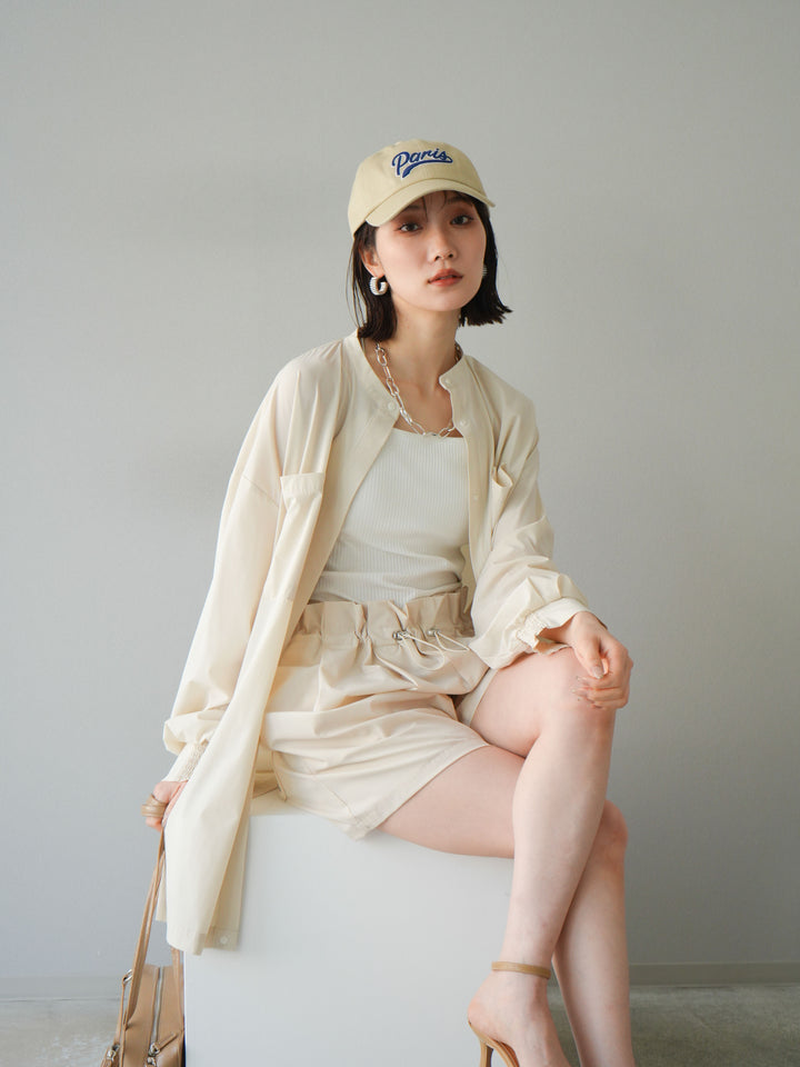 [套裝] ICE TOUCH 2WAY 外套 + ICE TOUCH 荷葉邊褶皺短褲 (2 套)