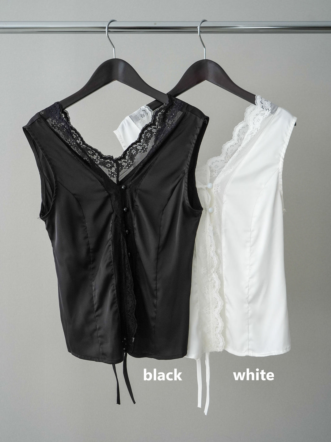 [SET]バックスリットデザインジャケット+ノースリサテンレースキャミソール+ベルト付カーゴミニスカート(3set)