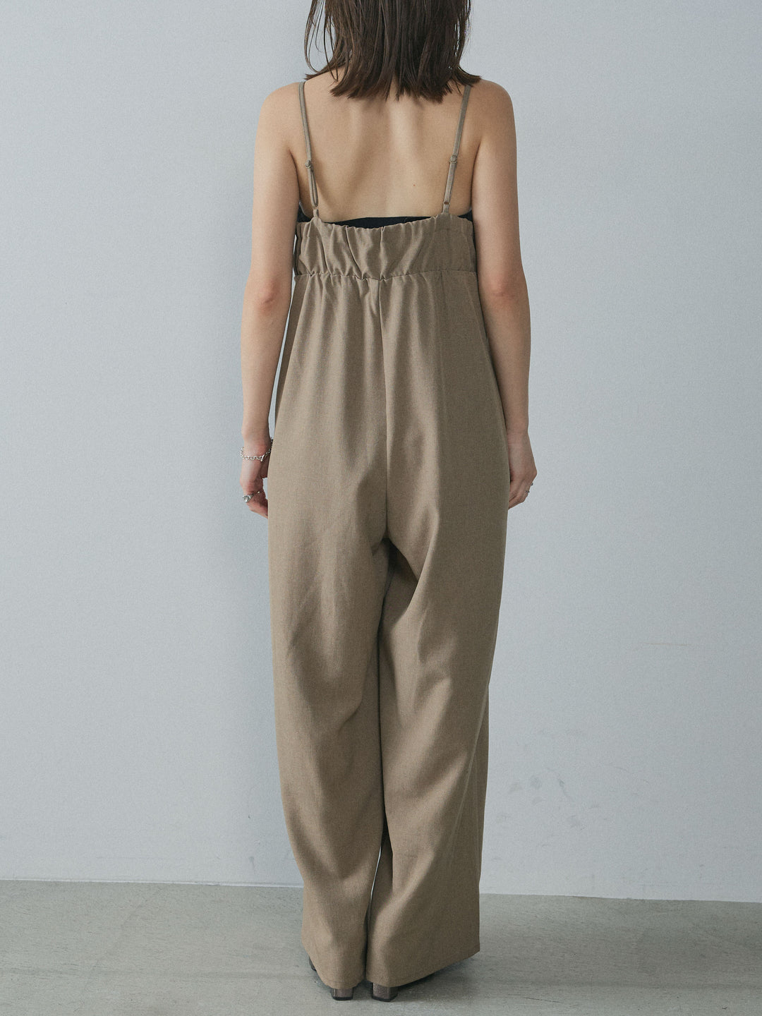 [予約]レースキャミオールインワン/beige