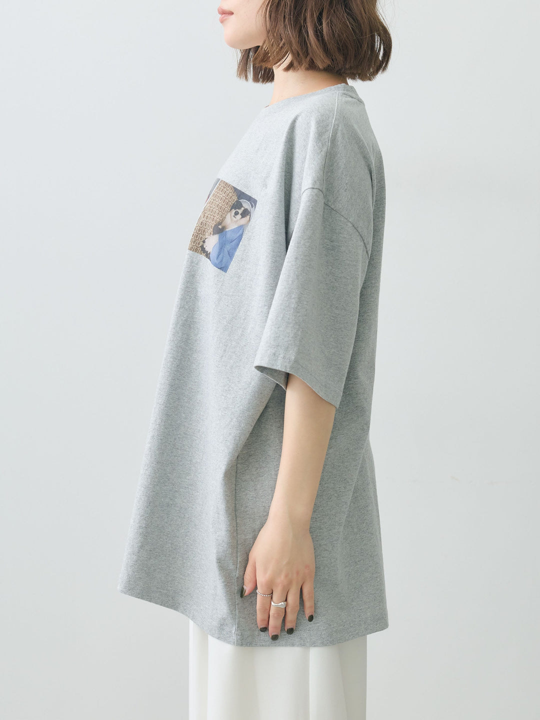 [予約]スリードッグフォトボックスTEE/gray
