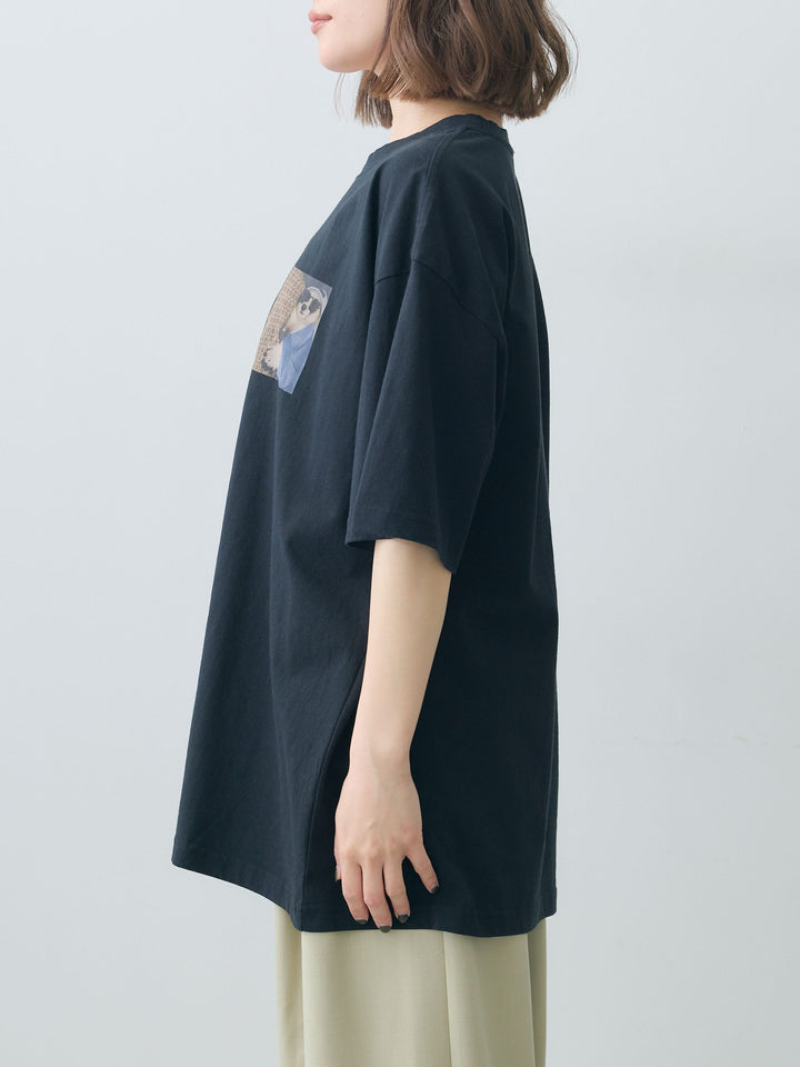 [予約]スリードッグフォトボックスTEE/black