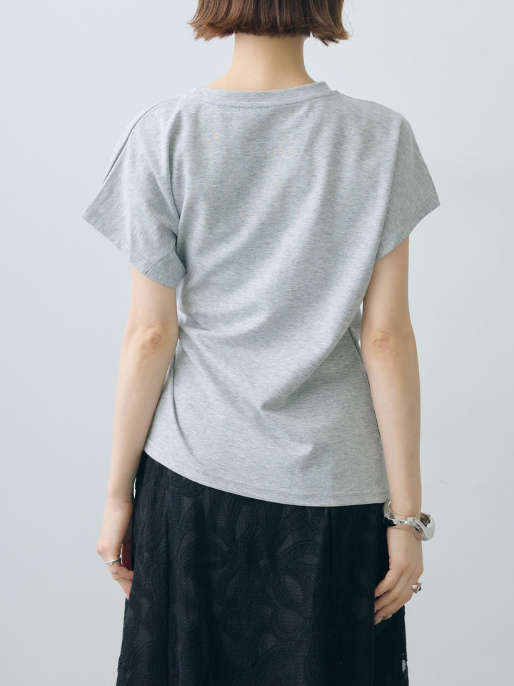 [予約]サイドノットTEE/gray