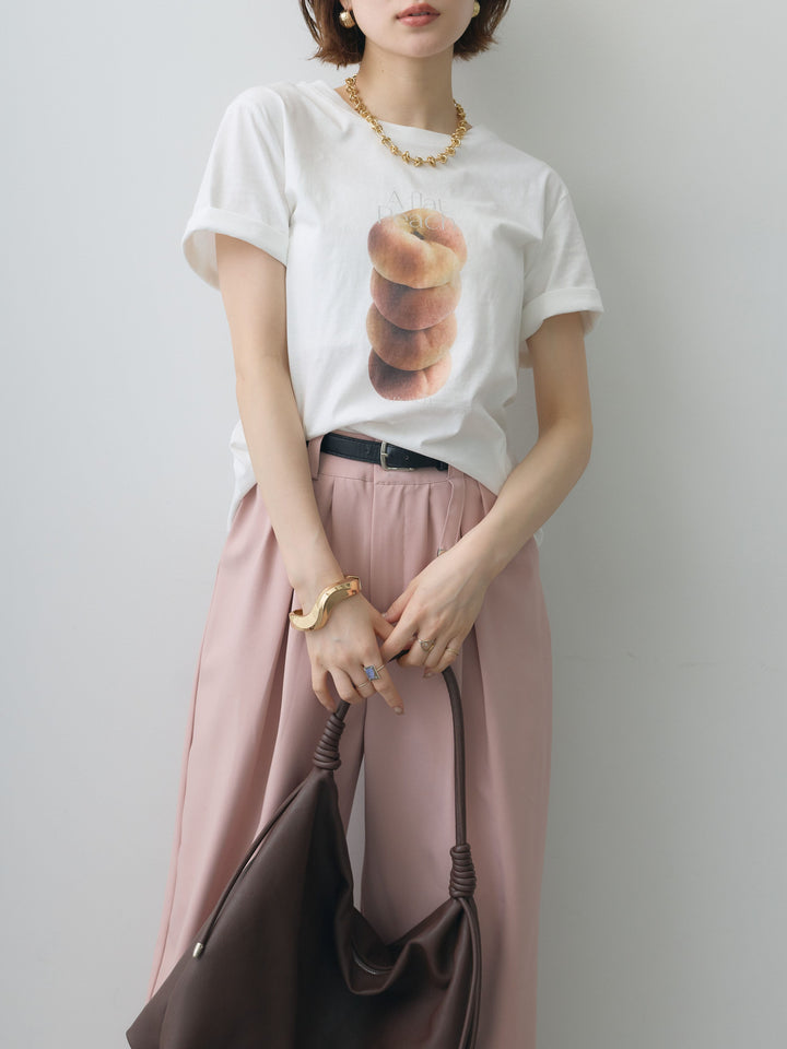 [SET]ピーチフォトTEE+選べるアクセセット(2set)