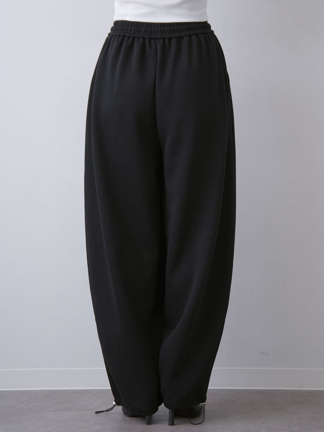 [予約]ナポレオンドロストスウェットパンツ/black